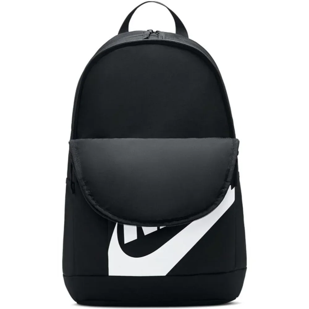 Nike Elemental Air Rucksack Backpack Black/White One Sz 48cm H x 30cm W x 15cm D
